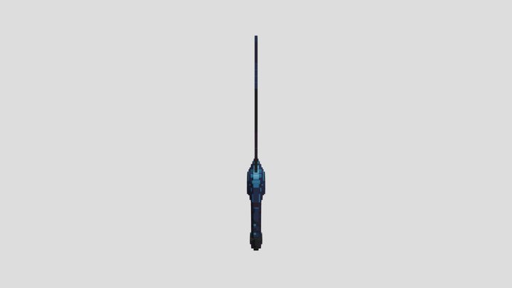 Lazer Sword 3D Model