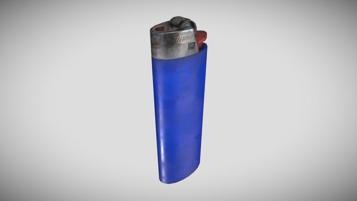 Disposable Lighter - Hero Prop 3D Model