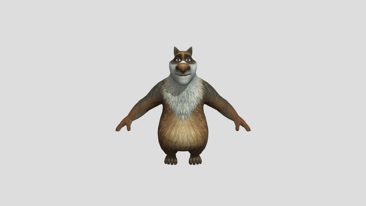 Mobile - Sheep And Wolves - Hobbler 3D Model