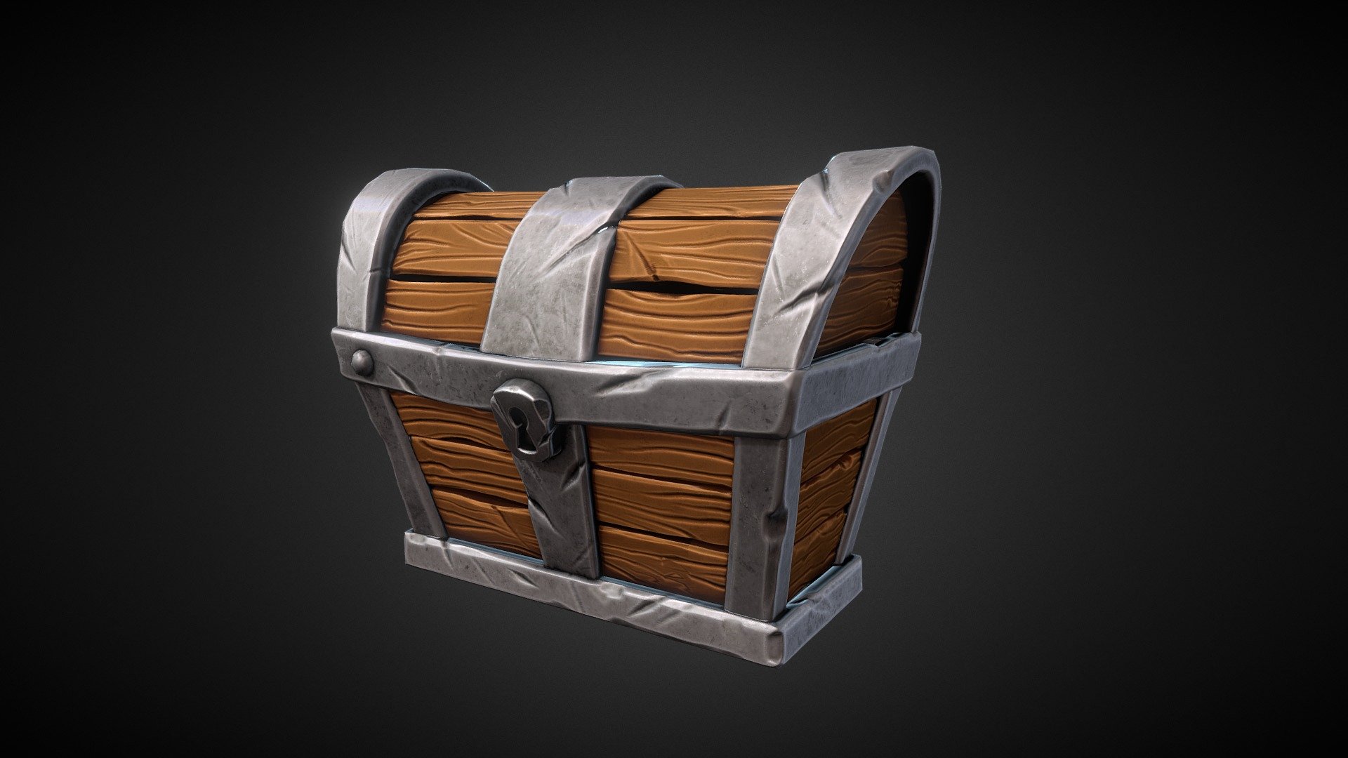 Stylized Chest - 3D model by SilkevdsDAE [8d9dca9] - Sketchfab