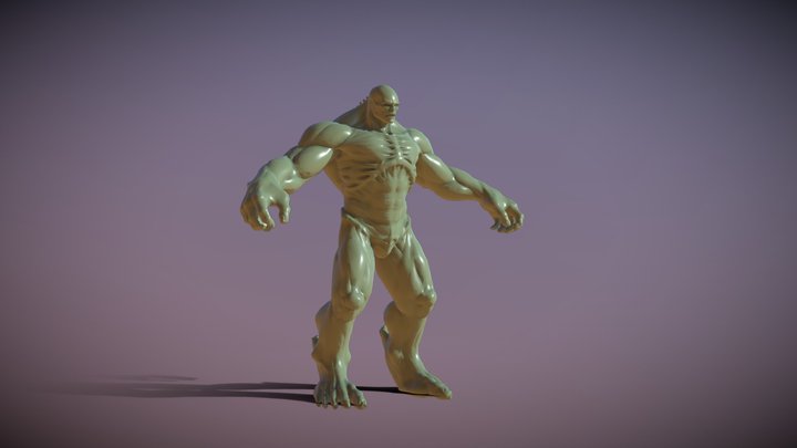 Abomination movie model 3D Model