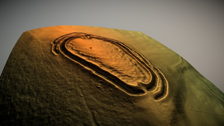 Caer Caradoc, Clun, Shropshire (UK) – Free 3D Model STL