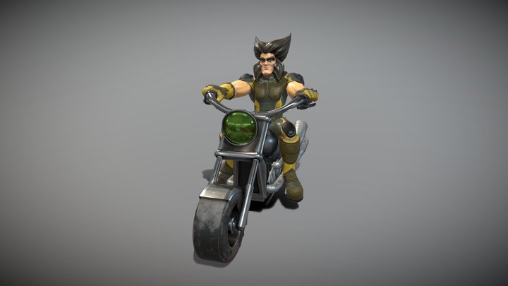 Wolvypose 3D Model