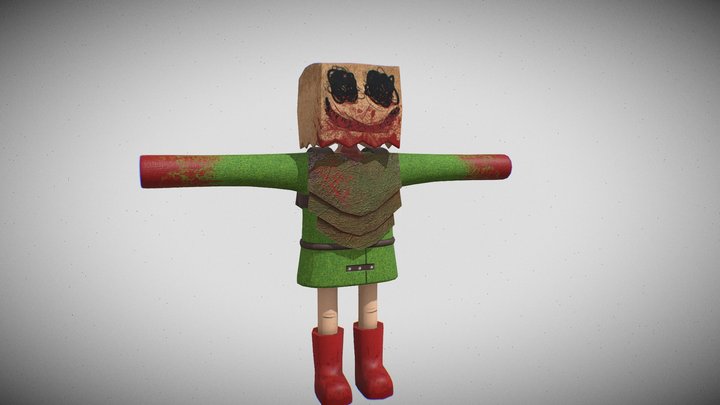 Cute Psycho Boy – Free 3D Model STL