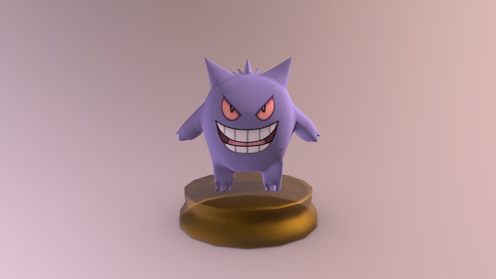 Gengar Adrià Pérez (Sant Marc) 3D Model