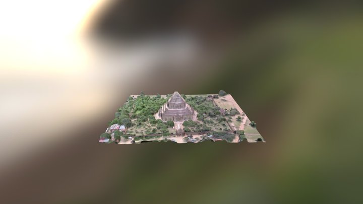 Sulamani Temple, Myanmar 3D Model