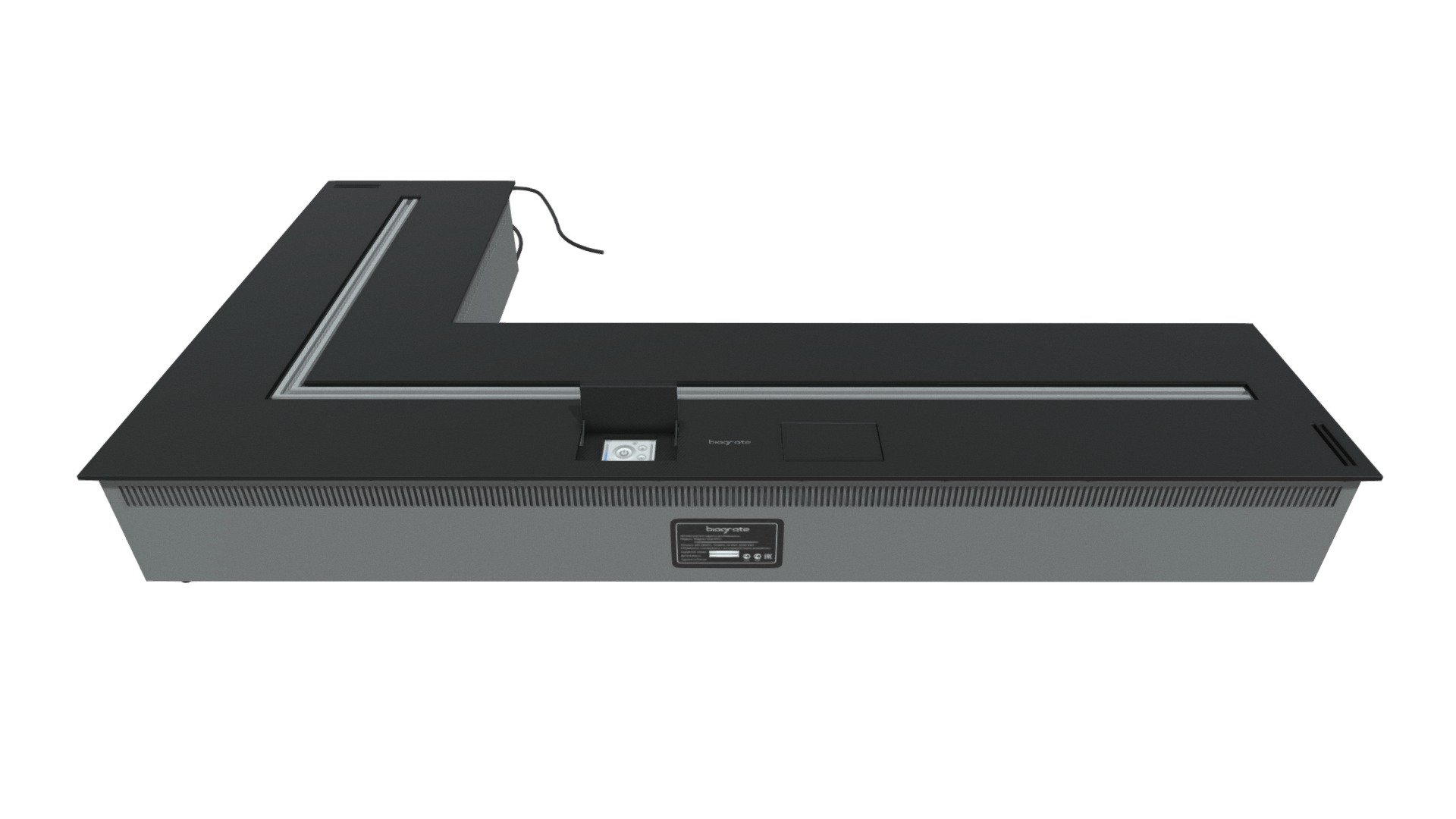 Biograte SmartFire L 1300 corner — Sketchfab embed 3D viewer