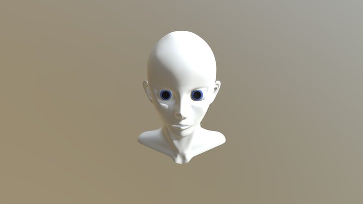Face #4 3D Model