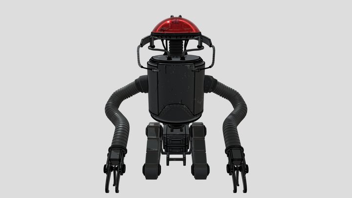 Stylized Robot 3D Model