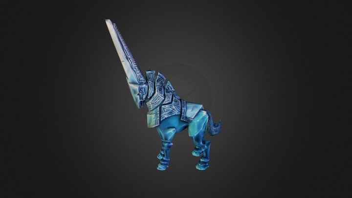 Unicorn 3D Model