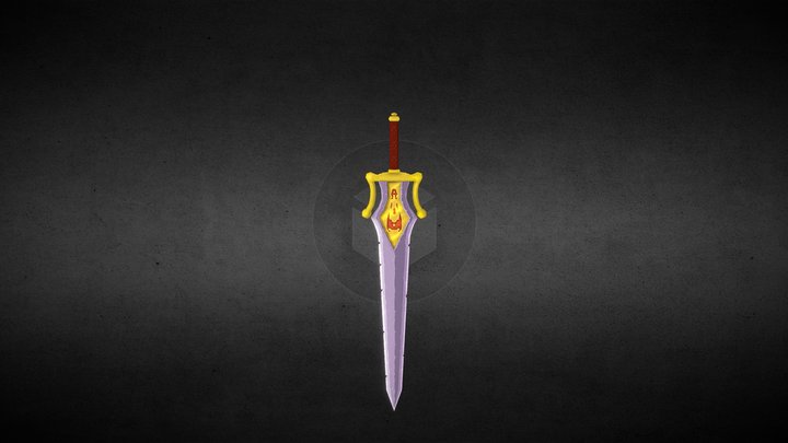 He-man sword design 3D Model