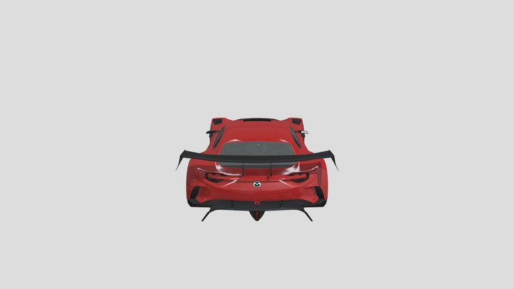 Mazda_rx-vision_gt3 3D Model