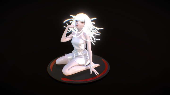 Nadeko Sengoku 3D Model