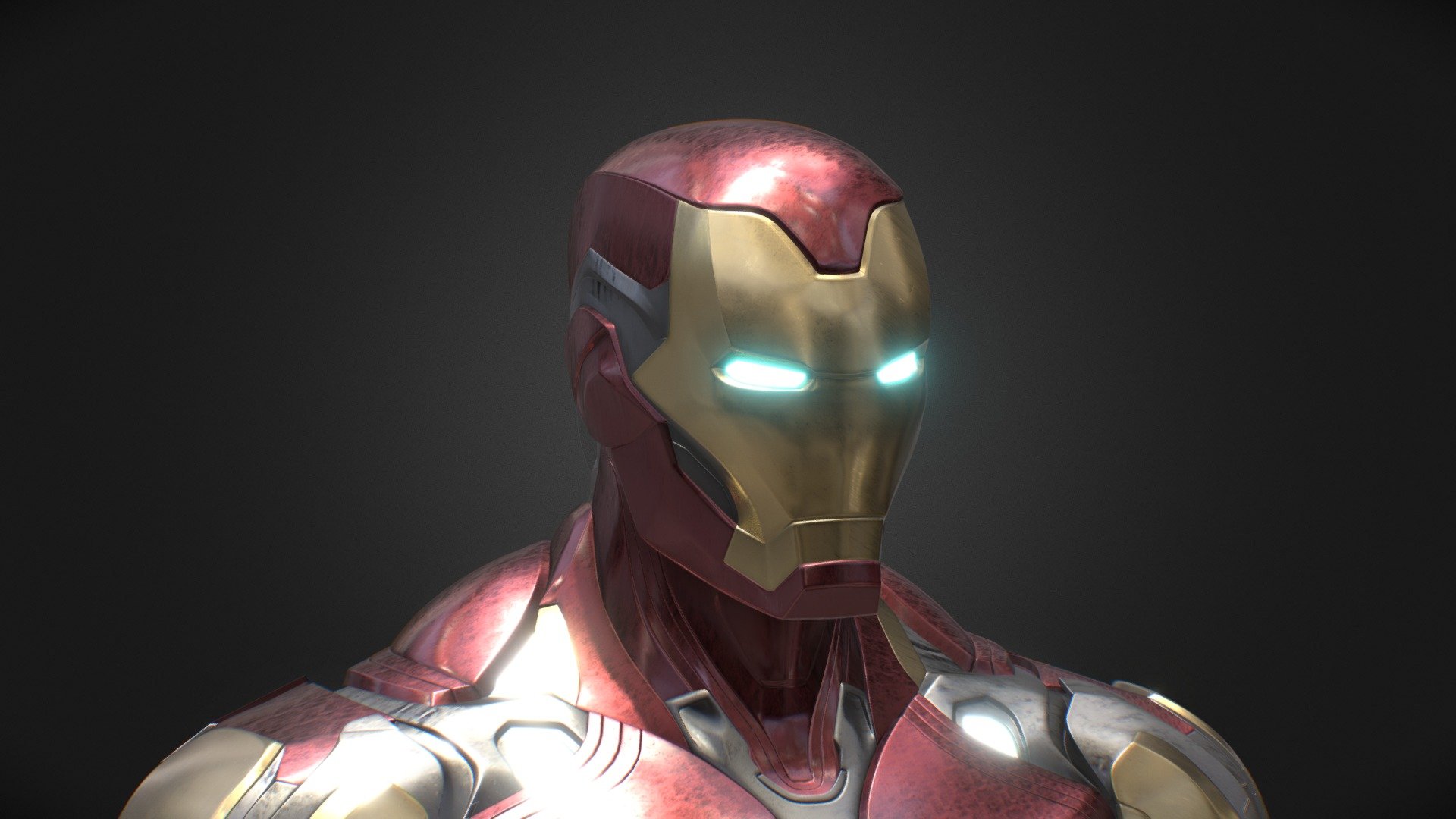 Iron Man Mark 85 - Download Free 3D Model By Lliypuk (@Lliypuk) [8Da781A]