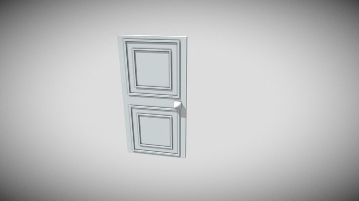 Modern Door 3D Model