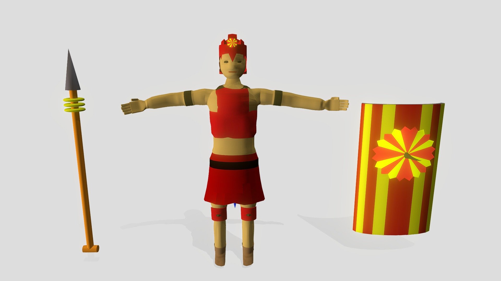 Ancient Toy Warrior