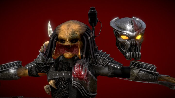 Scarface Predator 3D Model