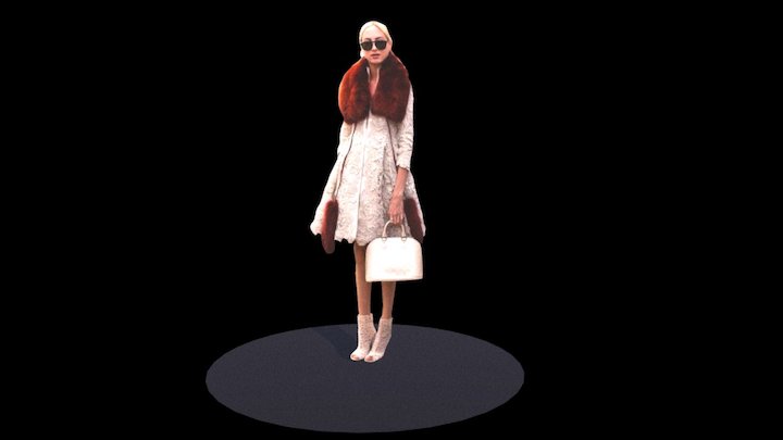 Kate 3D Model