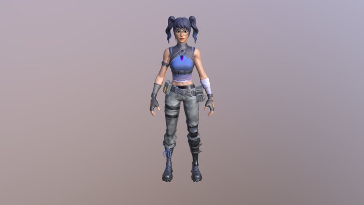 Crystal 3D Model