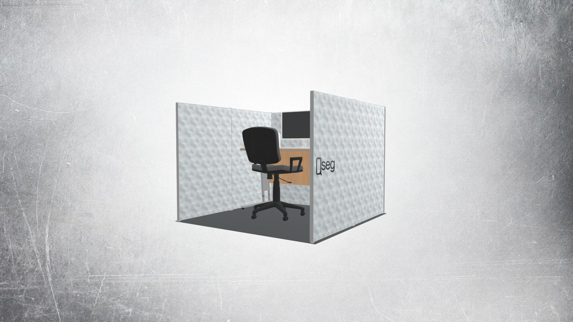 QSEG Cubicle - Single - Full Print