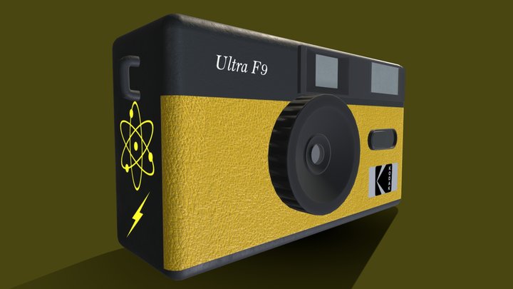 Camara Vintage 3D Model
