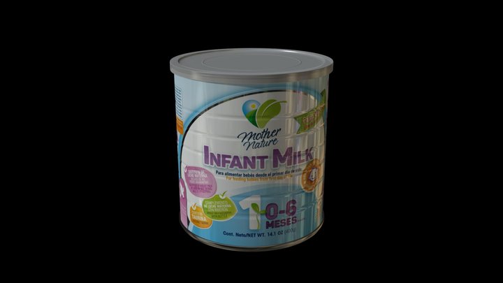 Infant Milk Palm Oil Free Mothers 3D Model