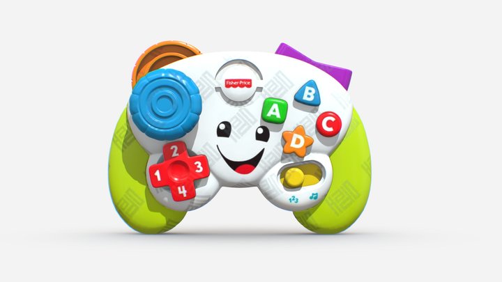 Fisher Price Game and Learn Controller 3D Model