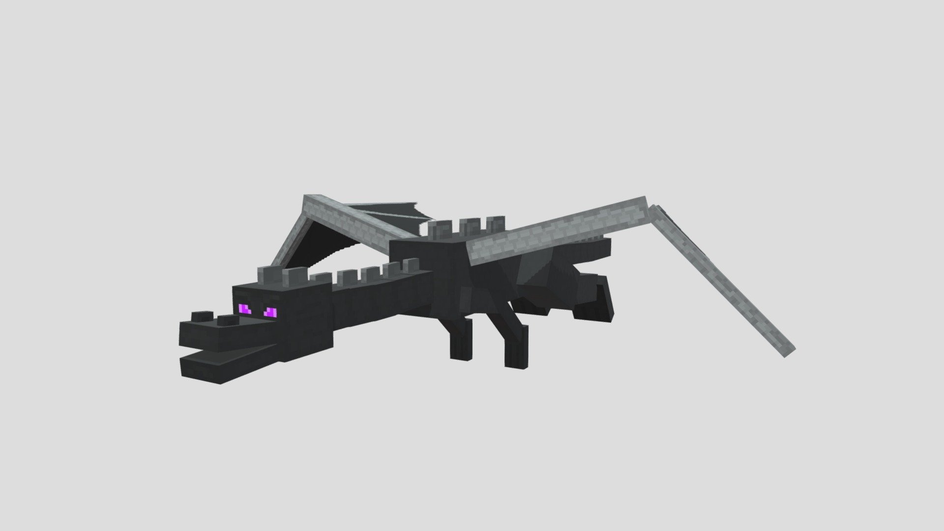 Minecraft - Minecraft Skin Ender Dragon - Free Transparent PNG