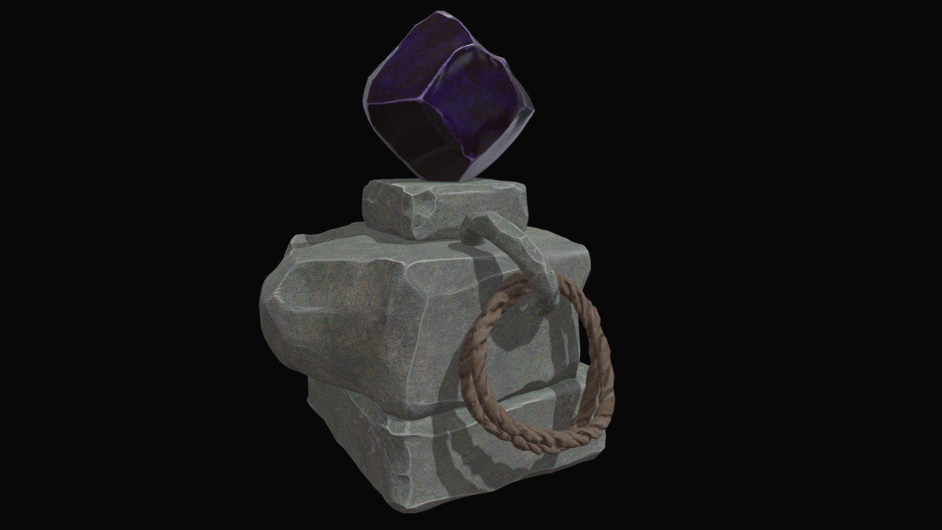 Stylized Crystal - 3D model by 星澄 XC (@Chen0503) [8dadc73] - Sketchfab