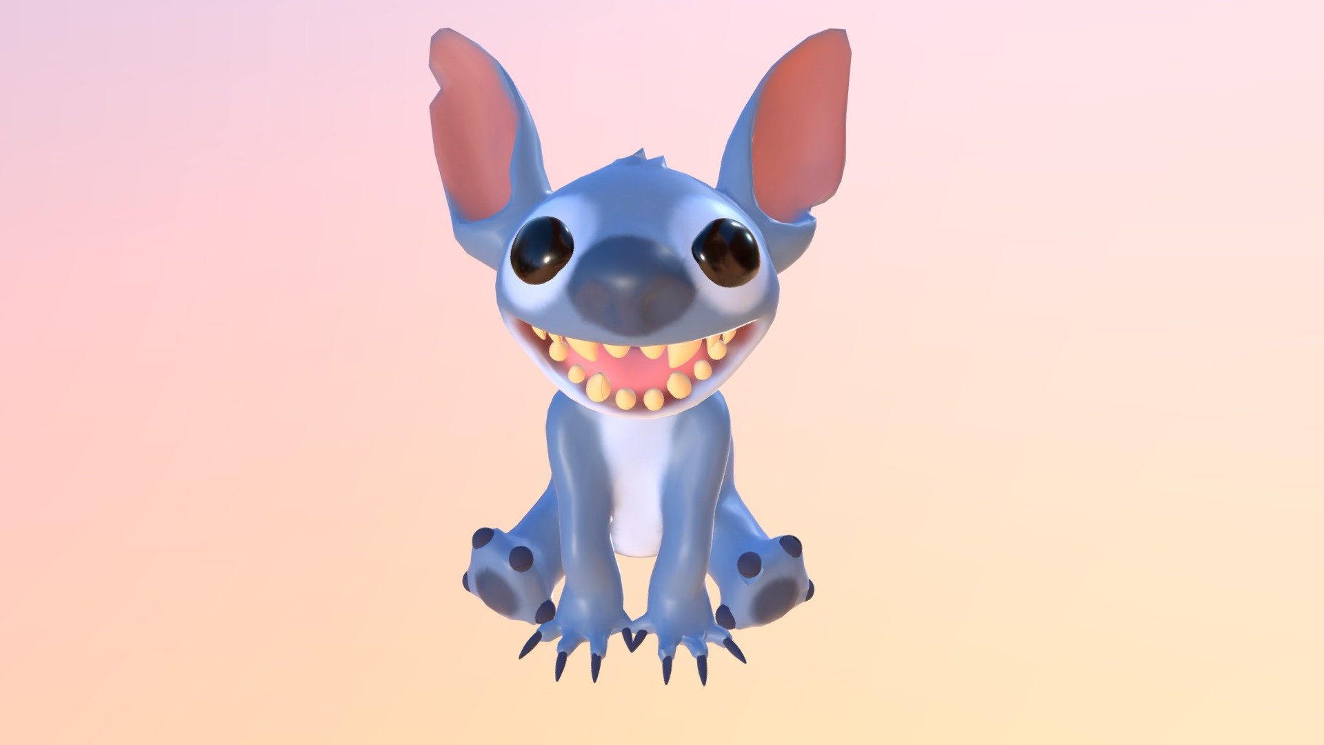 Stitch - 3D model by Sofia Cardoso (@doragonbat) [8dade5e] - Sketchfab