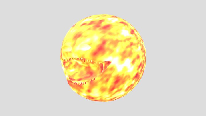 The sun woke up 3D Model