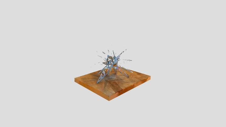 Bethlehem PA Steel & Glass Star photogrammetry 1 3D Model