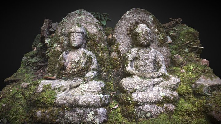 Buddha　(Adashino Nenbutsu-ji) 3D Model