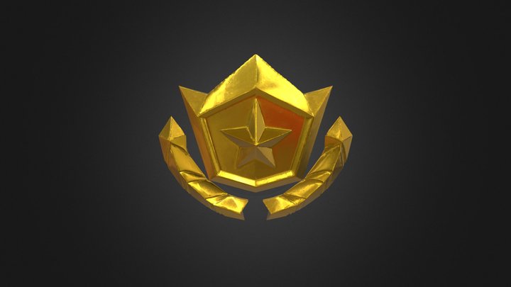 Fortnite Battlepass Star (UEFN ready) 3D Model