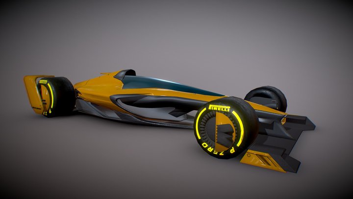 McLaren GP-1 3D Model