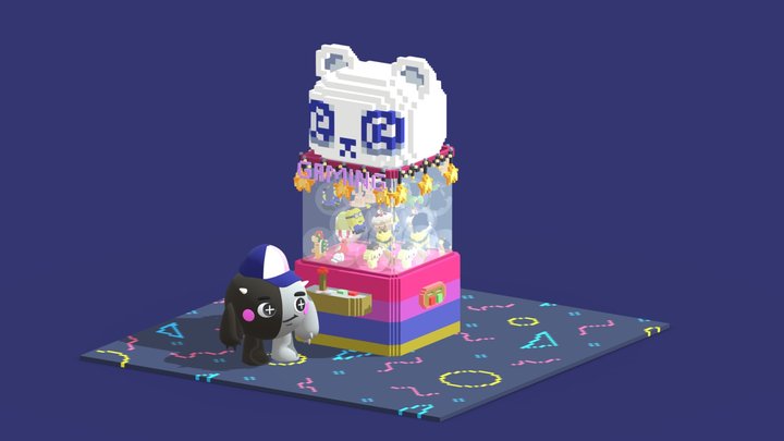Game Toy Machine 3D Model