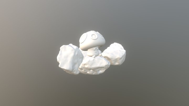 Mushroom (no tex) 3D Model