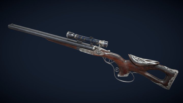 Mercenary's Shotgun 3D Model