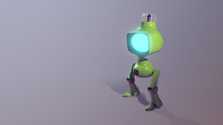Robot boi 3D Model