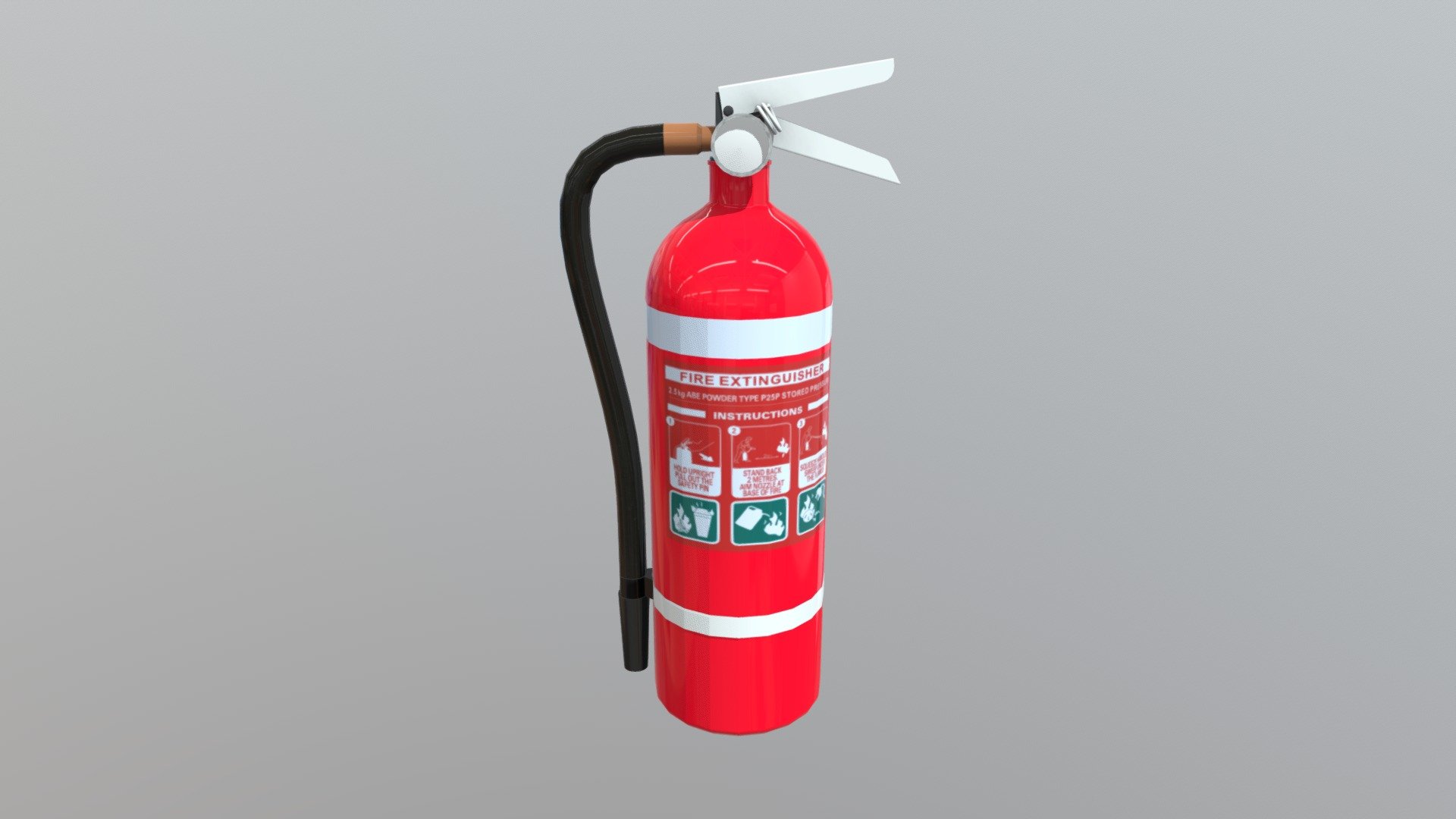 Fire Extinguisher Textured For WENKEN Group
