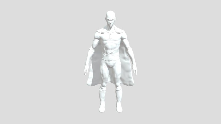 Saitama 3D Model