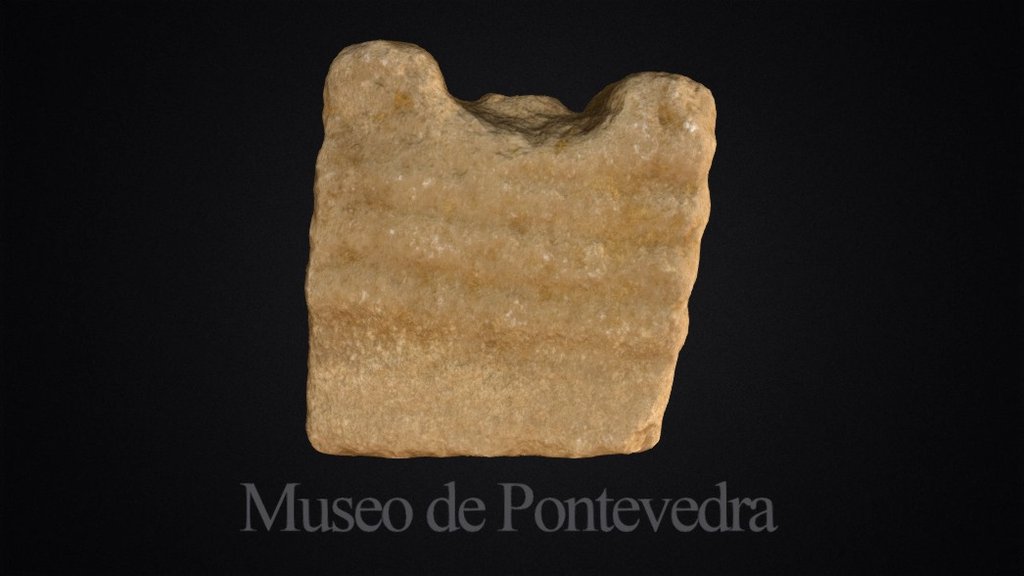 Fragmento de ara romana de Torres do Oeste