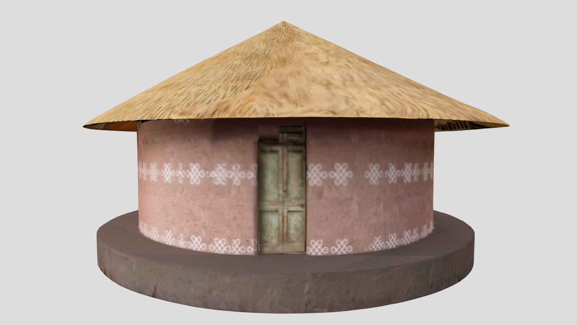 INDIAN HUT (HIGH QUALITY ) - 3D model by saksham12x [8db46e8] - Sketchfab