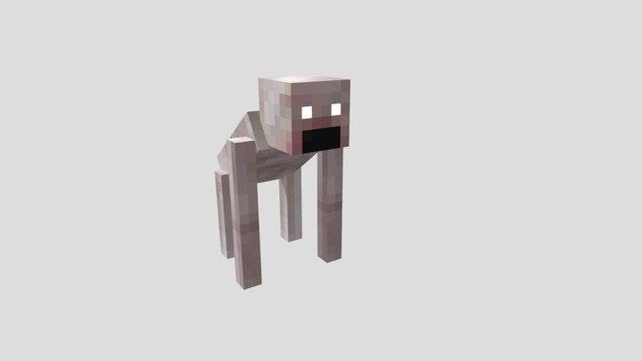 CreepypastaCraft - Rake 3D Model