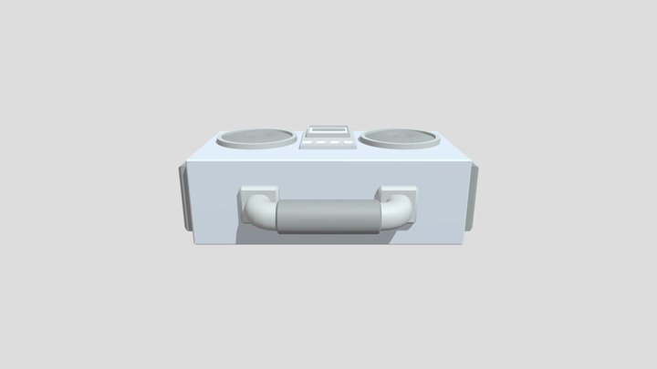 Lethal ape Boombox 3D Model