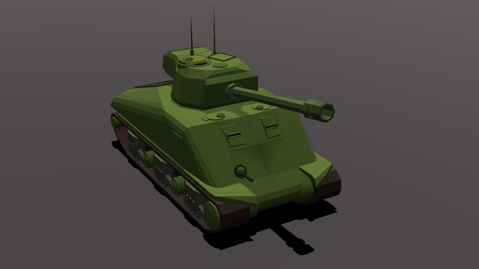 My Sherman Tank - 3D model by Snowmanfree [8db5b41] - Sketchfab