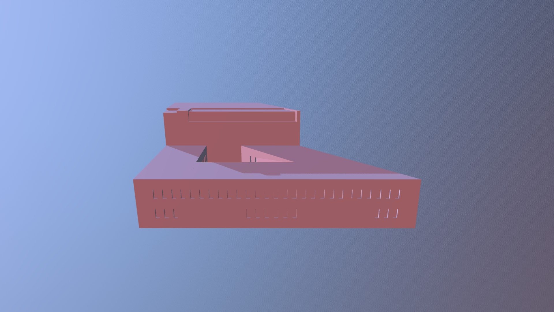 Unfinished Building - 3D model by smashingpinkey [8db6043] - Sketchfab
