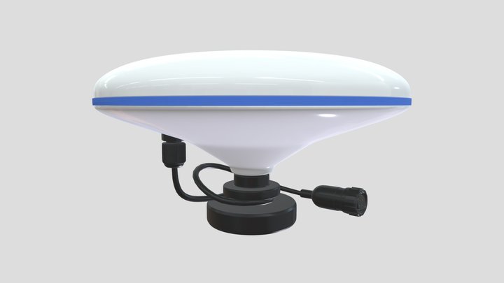 антена3 синя ОКРЕМО2 3D Model
