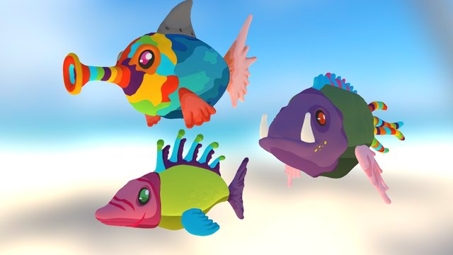 Nifty Fish 3D Model
