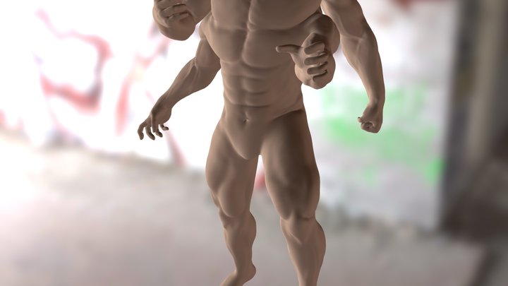 Spartan Warrior 3D Model